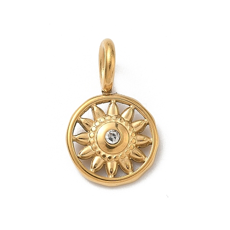 304 Stainless Steel Pendants STAS-H243-07A-G-1