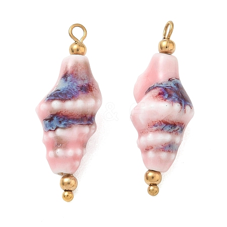 Handmade Porcelain Pendants STAS-Q119-29G-03-1