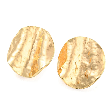 Brass Stud Earring Finding KK-L208-51G-1