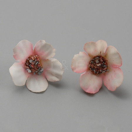 Cloth Imitation Daisy Blossom AJEW-WH0083-24B-1