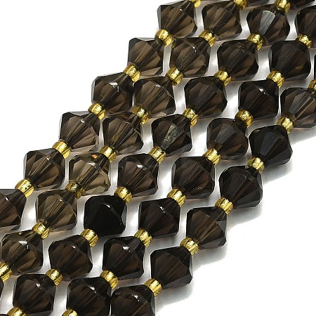 Natural Smoky Quartz Beads Strands G-I376-B26-01-1