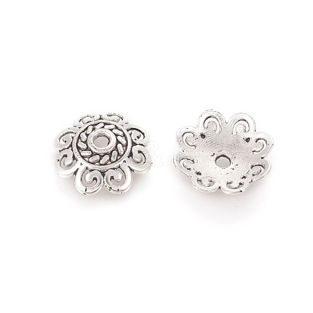 Tibetan Style Bead Caps LS-TIBEB-00955-AS-RS-1
