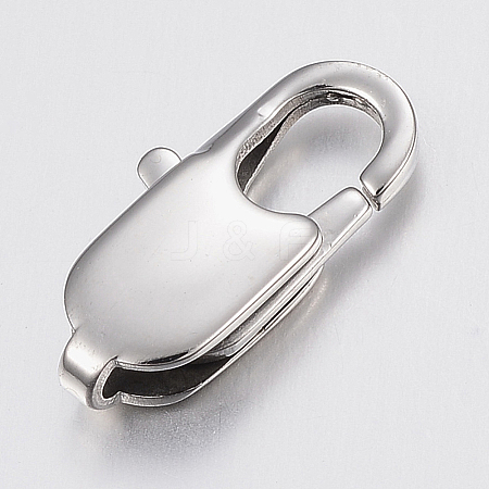 Tarnish Resistant 304 Stainless Steel Lobster Claw Clasps LS-STAS-K167-05P-1