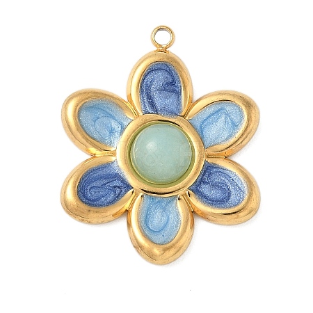 Dyed Natural White Jade Pendants STAS-P404-10C-G09-1