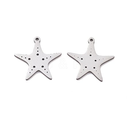 201 Stainless Steel Charms STAS-V001-13-1
