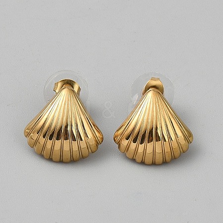 304 Stainless Steel Stud Earrings EJEW-WH0020-48-1