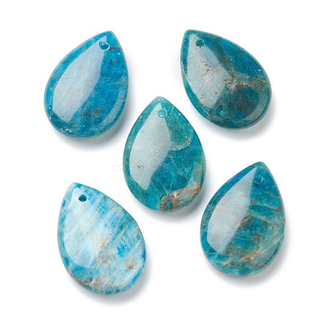 Natural Apatite Pendants X-G-B013-06B-01-1