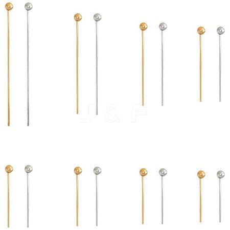 Rack Plating Brass Ball Head Pins KK-PH0035-62-1