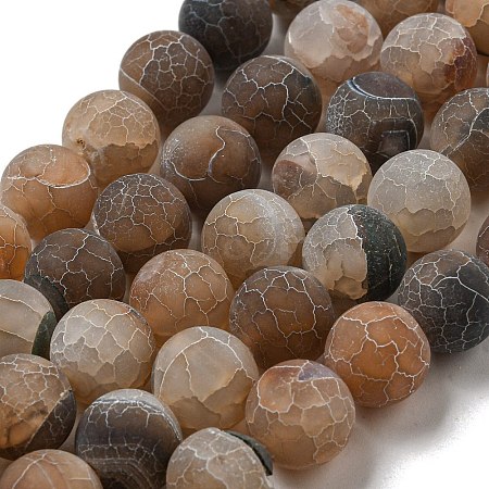 Natural Weathered Agate Beads Strands G-P538-A01-06-1