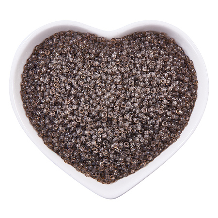 FGB 12/0 Transparent Glass Seed Beads SEED-OL0001-01-17-1