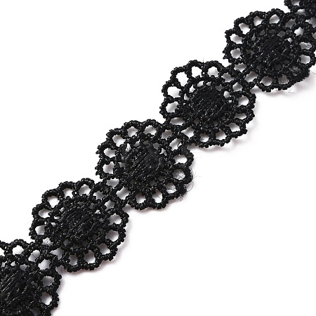 Polyester Lace Trim OCOR-WH0067-31-1