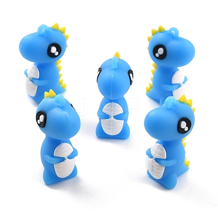 PVC Cartoon Dinosaur Pendants FIND-B002-08C-1