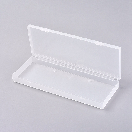 Empty Polypropylene (PP) Storage Containers Box Case CON-WH0070-09-1