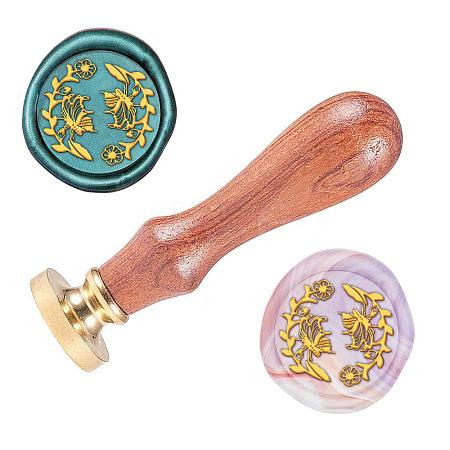 Wax Seal Stamp Set AJEW-WH0208-356-1