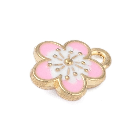 Alloy Enamel Pendants X-FIND-Z070-05G-04-1
