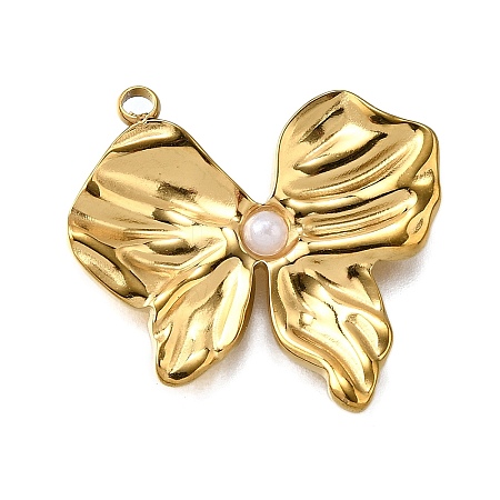 Plastic Pearl Pendants LS-STAS-Q360-03H-G-1