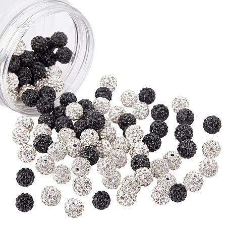 Pave Disco Ball Beads RB-NB0001-17-1