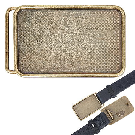 1Pc Zinc Alloy Buckle Clasps FIND-GF0009-62A-AB-1