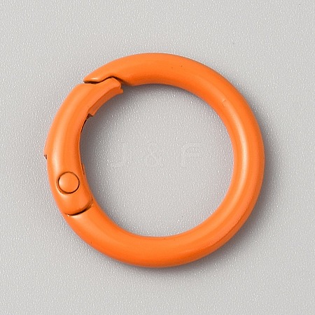 Alloy Spring Gate Rings FIND-WH0431-05A-1