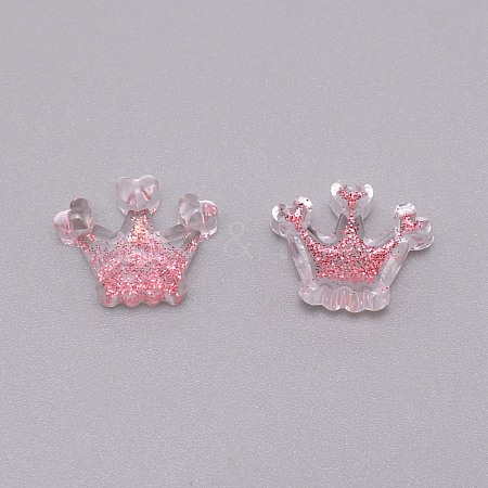 Transparent Resin Cabochons RESI-WH0021-01-1