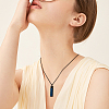 2Pcs 2 Styles Stainless Steel Perfume Bottle Necklaces NJEW-FH0001-30A-5