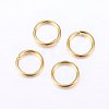 304 Stainless Steel Open Jump Rings STAS-O098-01G-08-1