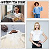Polyester Women's False Collar DIY-WH20048-074H-4