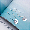 Black Lip Shell Pendants SHEL-S274-77-7