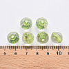 Transparent Acrylic Beads TACR-S154-10A-83-4