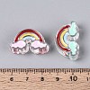 Transparent Acrylic Beads ACRC-T013-01-4