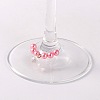 Imitation Acrylic Pearl Beads Wine Glass Charms AJEW-JO00024-04-2