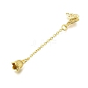 Brass Pendants KK-K300-08G-2