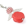 Resin & Alloy & Glass Keychain KEYC-MZ00015-05-4