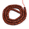 Natural Red Jasper Beads Strands G-T141-62-3