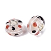 Handmade Lampwork Core European Beads LAMP-Q042-02A-3