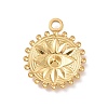 304 Stainless Steel Pendant Rhinestone Settings LS-STAS-G287-16G-2