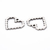 Non-Tarnish 201 Stainless Steel Pendants LS-STAS-N088-29P-NR-2
