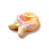 Cartoon Opaque Imitation Food Resin Cabochons X1-RESI-K019-49-4