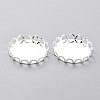 304 Stainless Steel Cabochon Settings STAS-Y001-09D-S-2