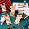 5 Sets 5 Styles Polyester Printed Satin Ribbon & Grosgrain Ribbons Sets OCOR-TA0001-40-5