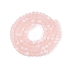 Transparent Glass Beads Strands EGLA-A044-T4mm-MB22-4