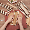 Poplar Wood Sheets & Rings DIY-WH0530-13-3