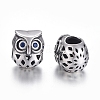 Hollow 925 Sterling Silver European Beads OPDL-L017-059TAS-2