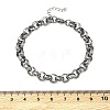 304 Stainless Steel Rolo Chain Bracelets for Women BJEW-A160-05P-5