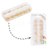 180Pcs Alloy Bead Caps PALLOY-PH0001-10-7