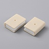 Book Shape Silicone Beads SIL-WH0002-93K-2