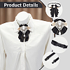 Bowknot Adjustable Polyester Bow Ties AJEW-WH0518-56A-3