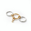 304 Stainless Steel & Clear Cubic Zirconia Finger Rings WGBEEB1-02-1