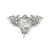 Viking Style Zinc Alloy Snap Hair Clips For Women PHAR-B090-01AS-01-1