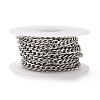 304 Stainless Steel Curb Chains CHS-TAC0001-03P-1
